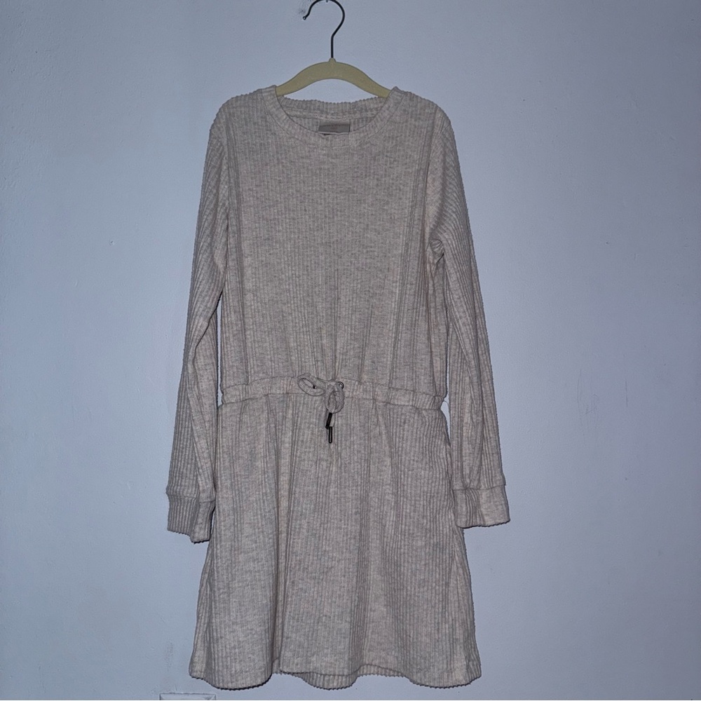 Freefly Ribbed Girls Sweater Dress